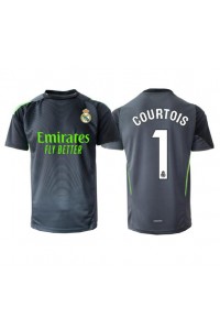 Real Madrid Thibaut Courtois #1 Maalivahti Jalkapallovaatteet Kolmaspaita 2025-26 Lyhythihainen